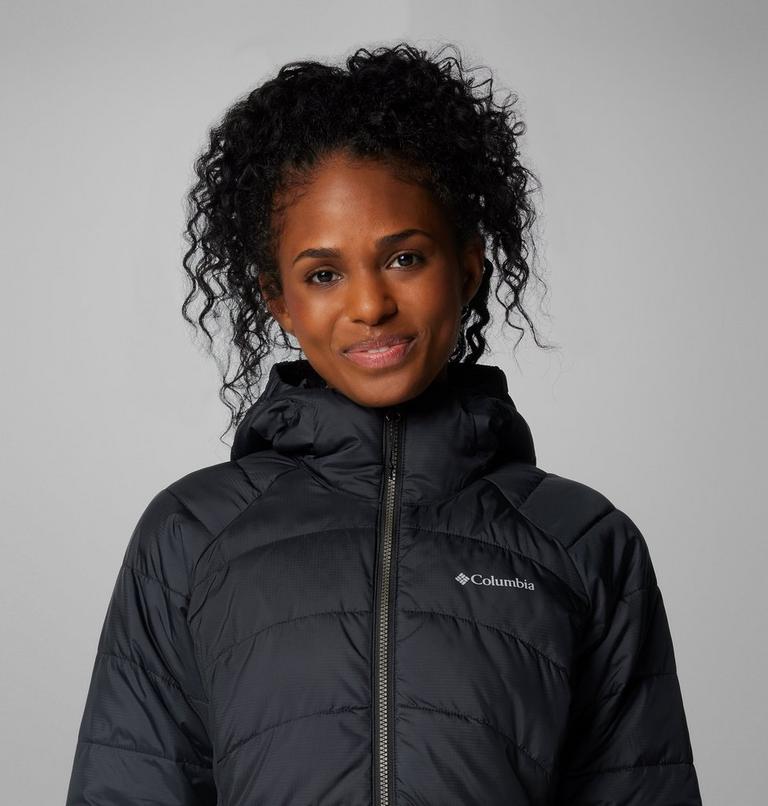 Chaqueta aislante larga con capucha Karis Gale II para mujer, Color: Black, image 5