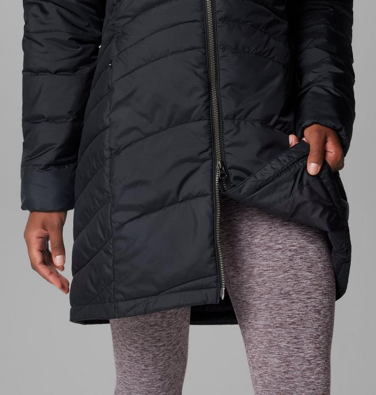 Chaqueta aislante larga con capucha Karis Gale II para mujer, Color: Black, image 7