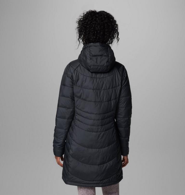 Chaqueta aislante larga con capucha Karis Gale II para mujer, Color: Black, image 2