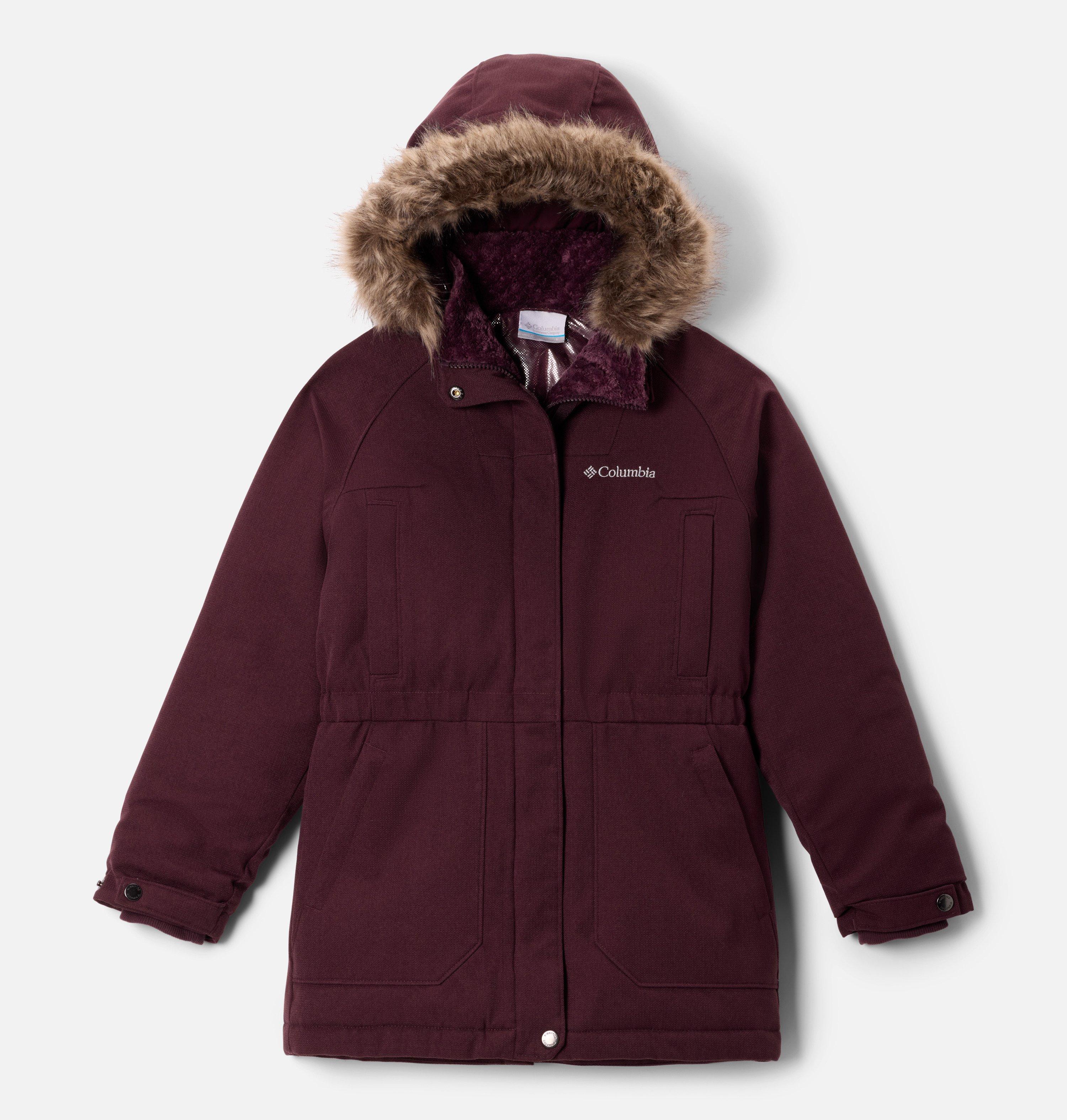 美品columbia down parka brown pink archive 2125621_607_f_pu
