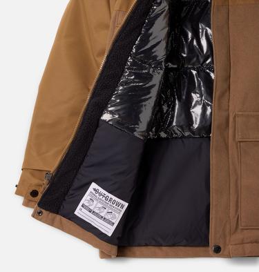 Boys' Boundary Bay Down Waterproof Parka, Color: Delta, image 6