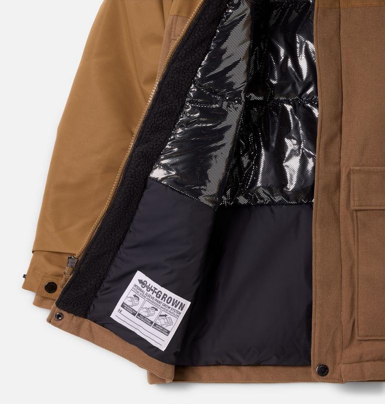 Boys' Boundary Bay Down Waterproof Parka, Color: Delta, image 3
