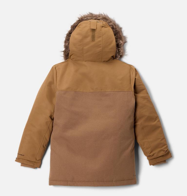 Boys' Boundary Bay Down Waterproof Parka, Color: Delta, image 2
