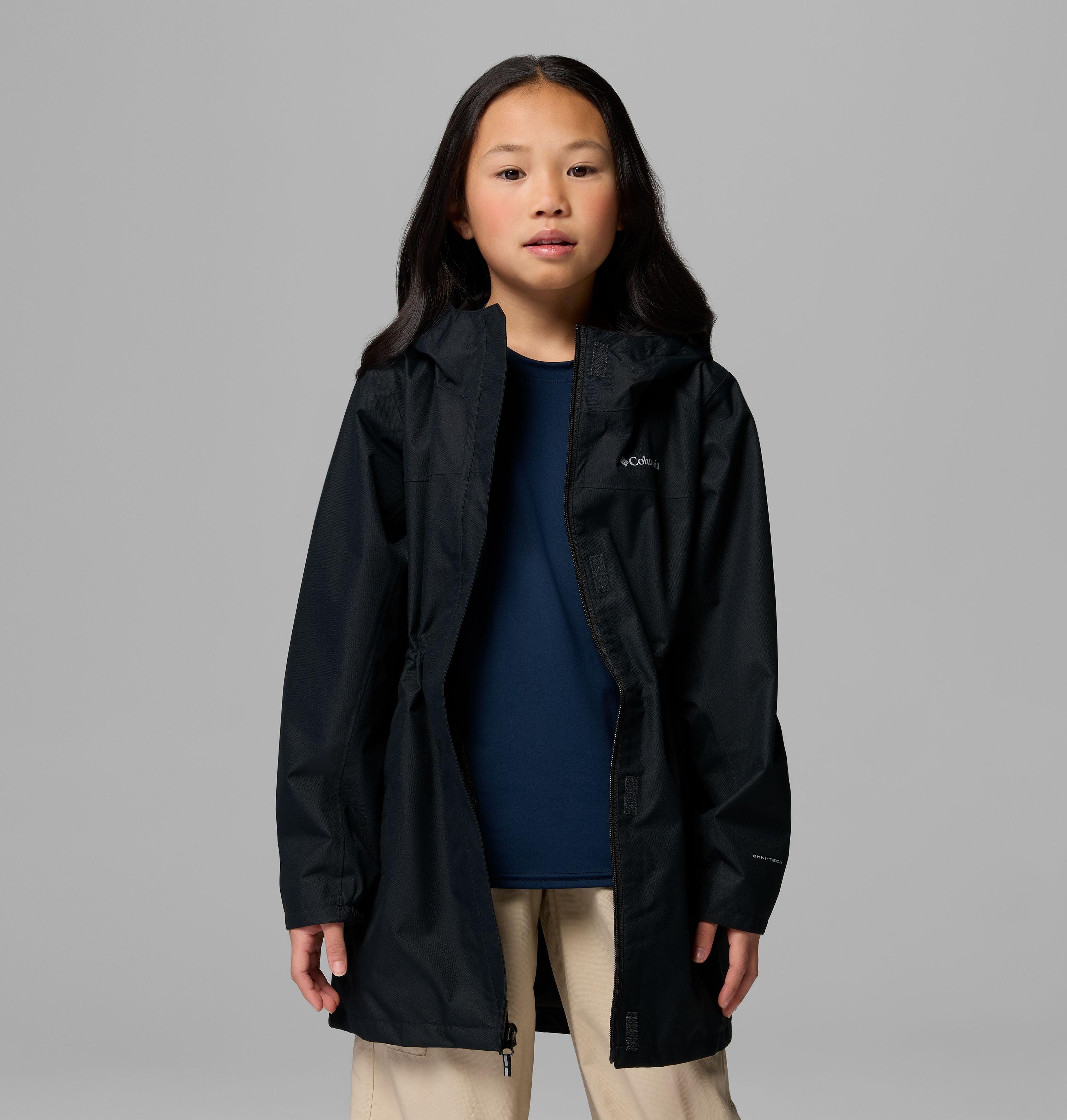 Girls' Hikebound Long Jacket | 010 | XL 4