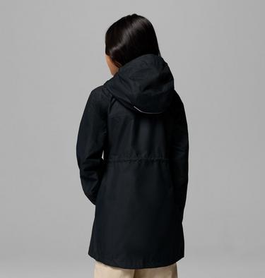 Veste Longue Imperm&eacute;able Hikebound Fille, Color: Black, image 8