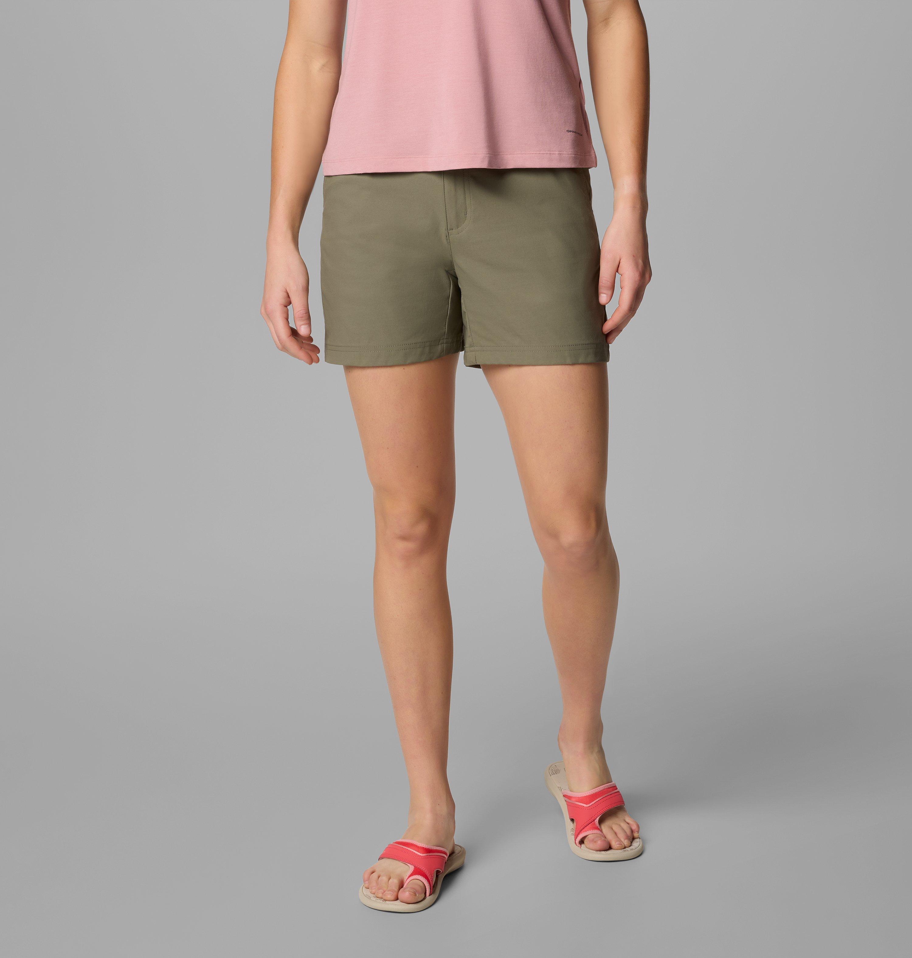 Columbia Sportswear Women's Green Columbia Leslie Falls™ Hiking Shorts Ii Size 8 Uk