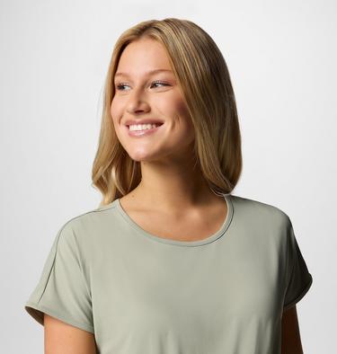 Robe Technique Manches Courtes Chill River Femme, Color: Safari, image 4