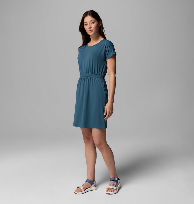 Chill River SS Dress, Color: Everblue, image 4