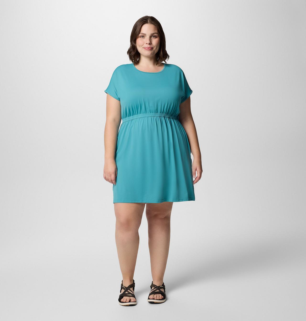 Women's Chill River™ Short Sleeve Dress - Plus Size 1