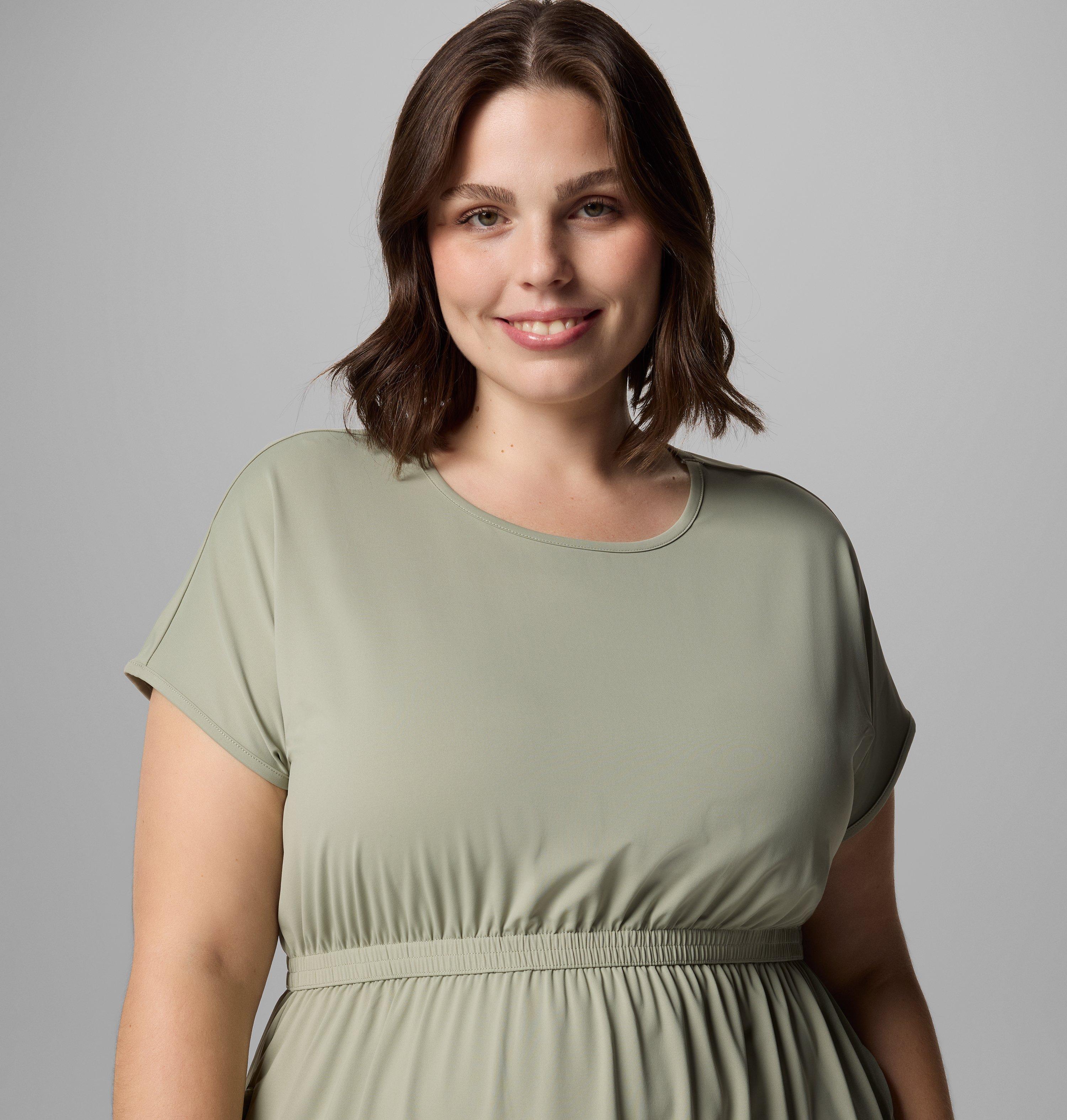 Women's Chill River Short Sleeve Dress - Plus Size 4