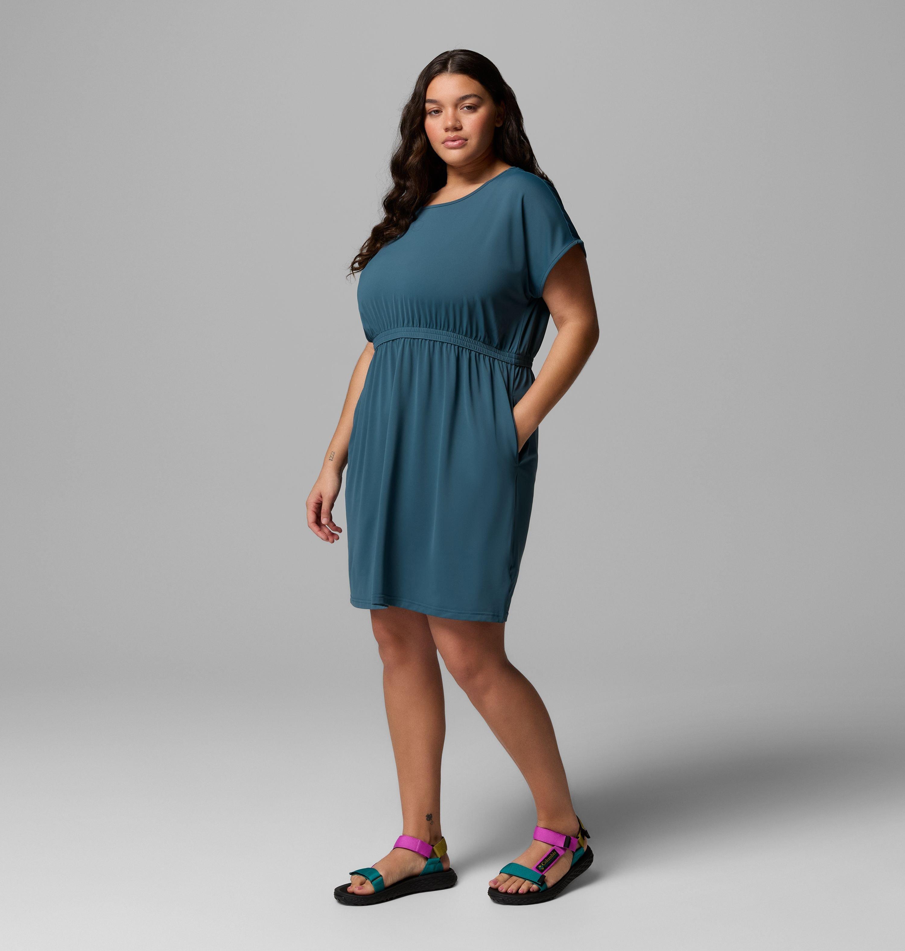 Femme Robe à manches courtes Chill River - Grandes tailles 4