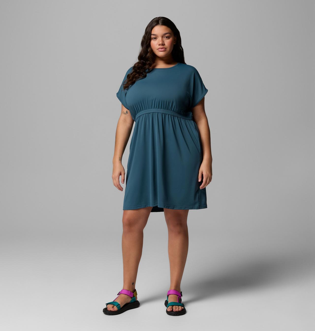 Femme Robe à manches courtes Chill River™ - Grandes tailles 2