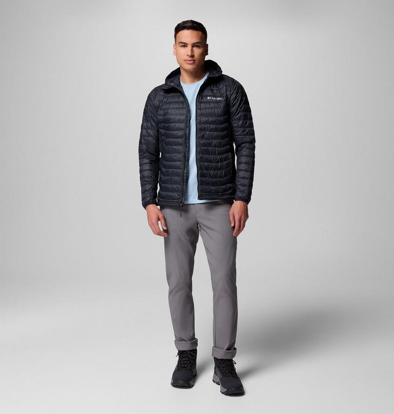 Chaqueta acolchada híbrida con capucha Powder Pass para hombre, Color: Black, image 2