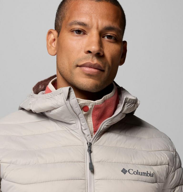 Powder Pass Hybrid Hooded Jacket, Color: Flint Grey, Iron, image 6