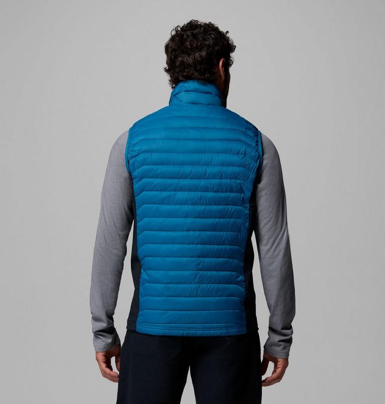 Powder Pass Hybrid Vest, Color: Phoenix Blue, Black, image 3