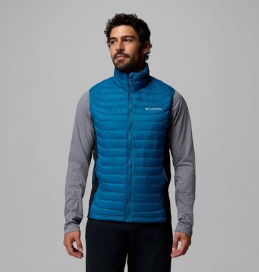 Powder Pass Hybrid Vest, Color: Phoenix Blue, Black, image 3
