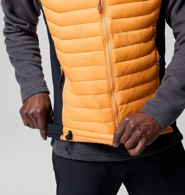 Powder Pass Hybrid Vest, Color: Koi, Black, image 8