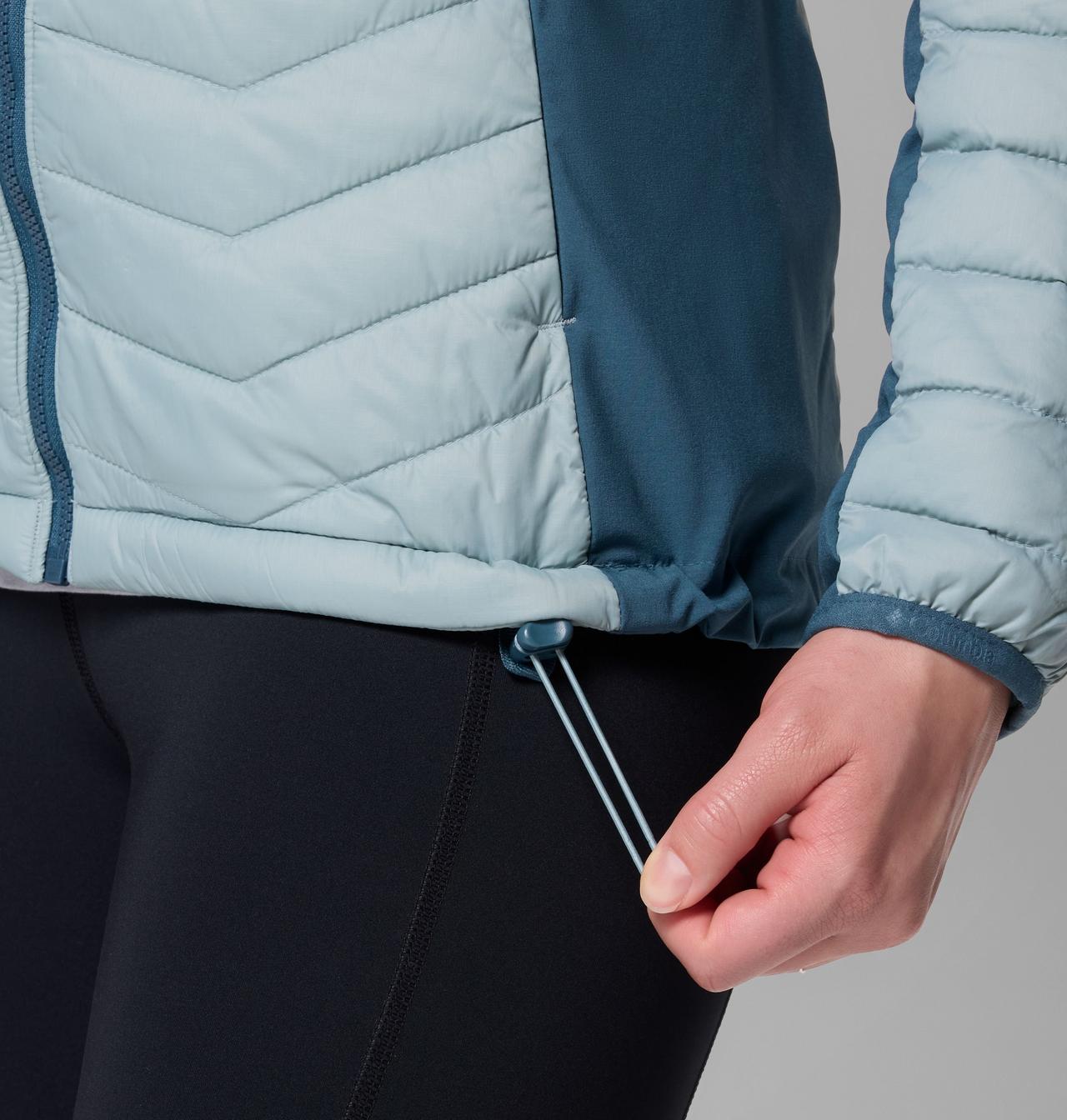 Femme Manteau à capuchon hybride Powder Pass™ II 7