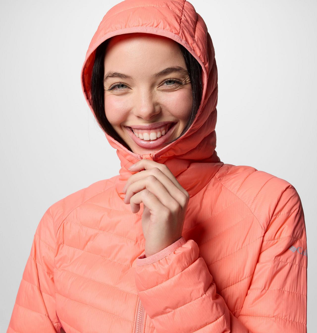 Femme Manteau à capuchon hybride Powder Pass™ II 4