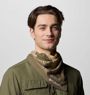 Unisex Skien Valley Bandana, Color: Stone Green, image 2