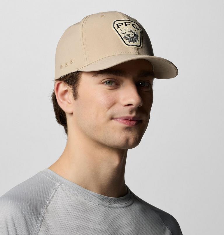 Unisex PFG Uncharted Cap, Color: Ancient Fossil, Shark, PFG Gear Gator, image 3