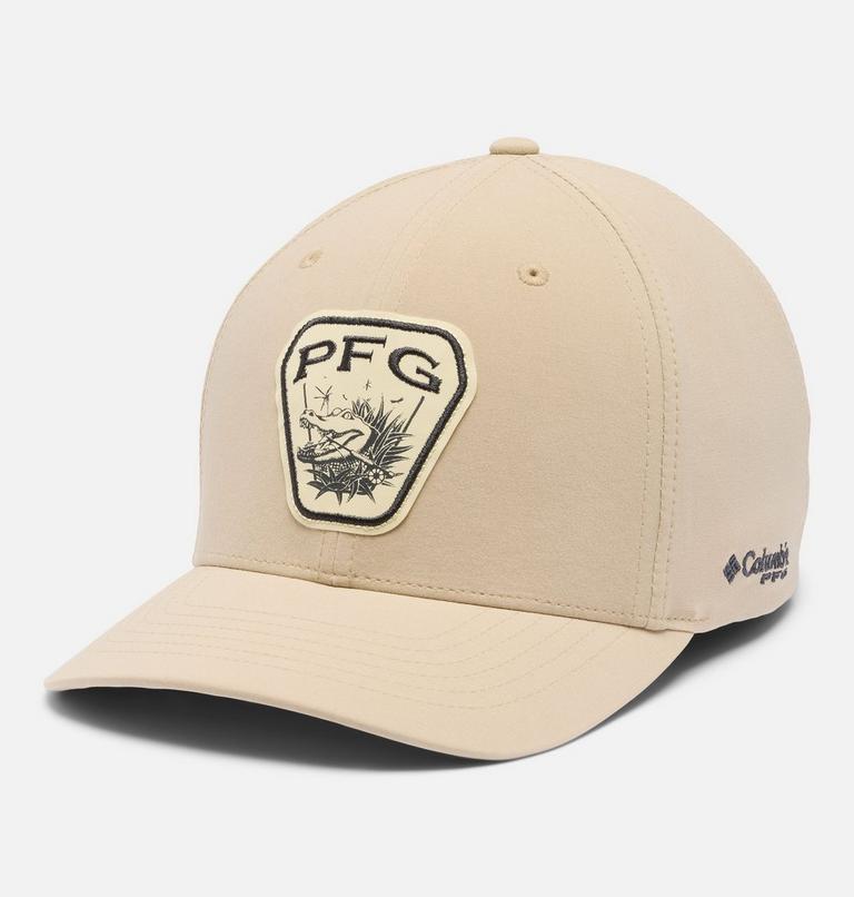 Unisex PFG Uncharted Cap, Color: Ancient Fossil, Shark, PFG Gear Gator, image 1
