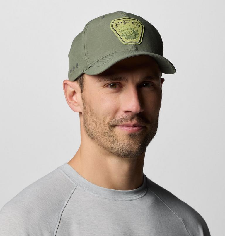 Unisex PFG Uncharted Cap, Color: Cypress, Dark Stone, PFG Gear Gator, image 3