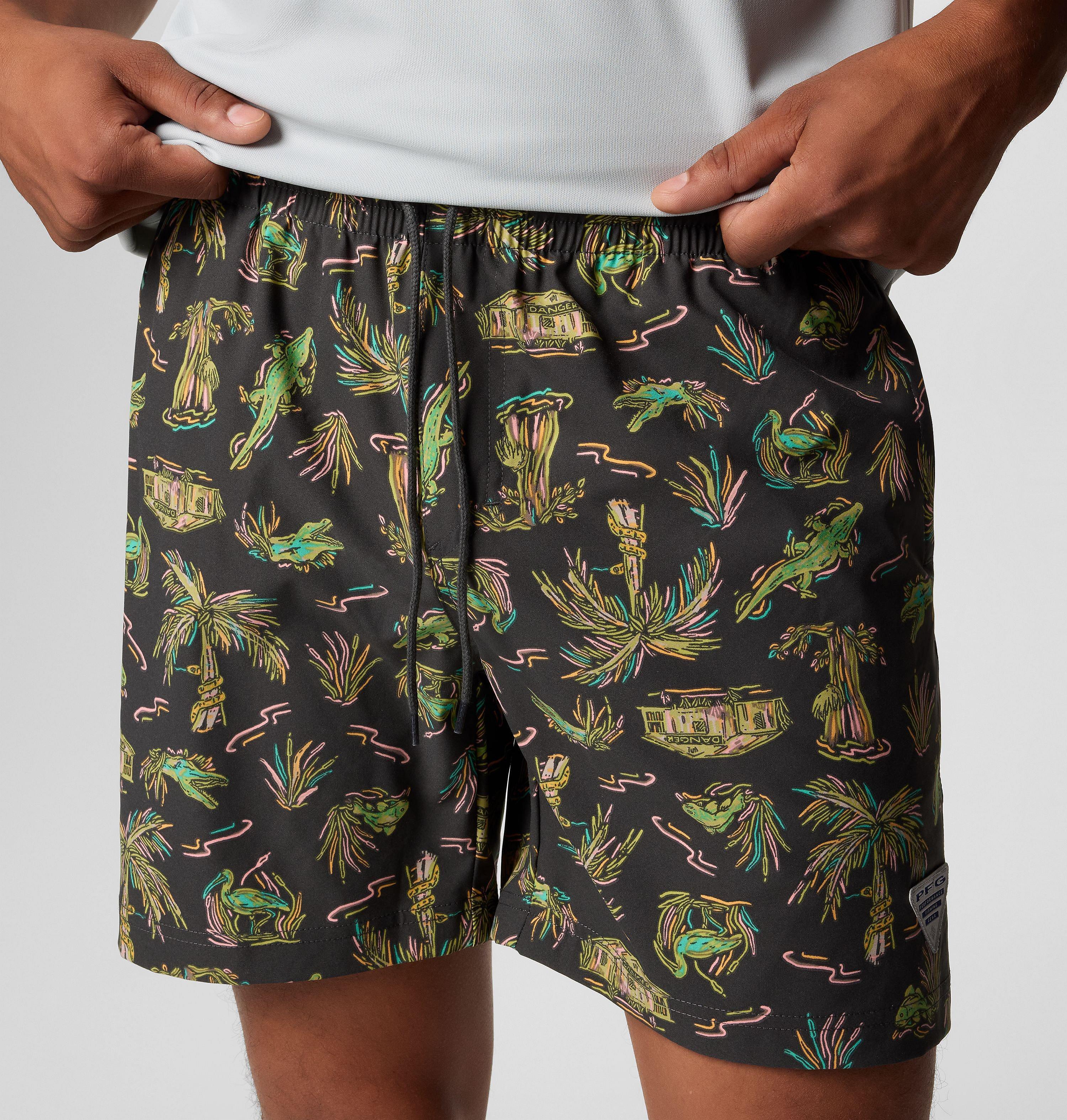 Men's PFG Rambler Printed Water Shorts 5