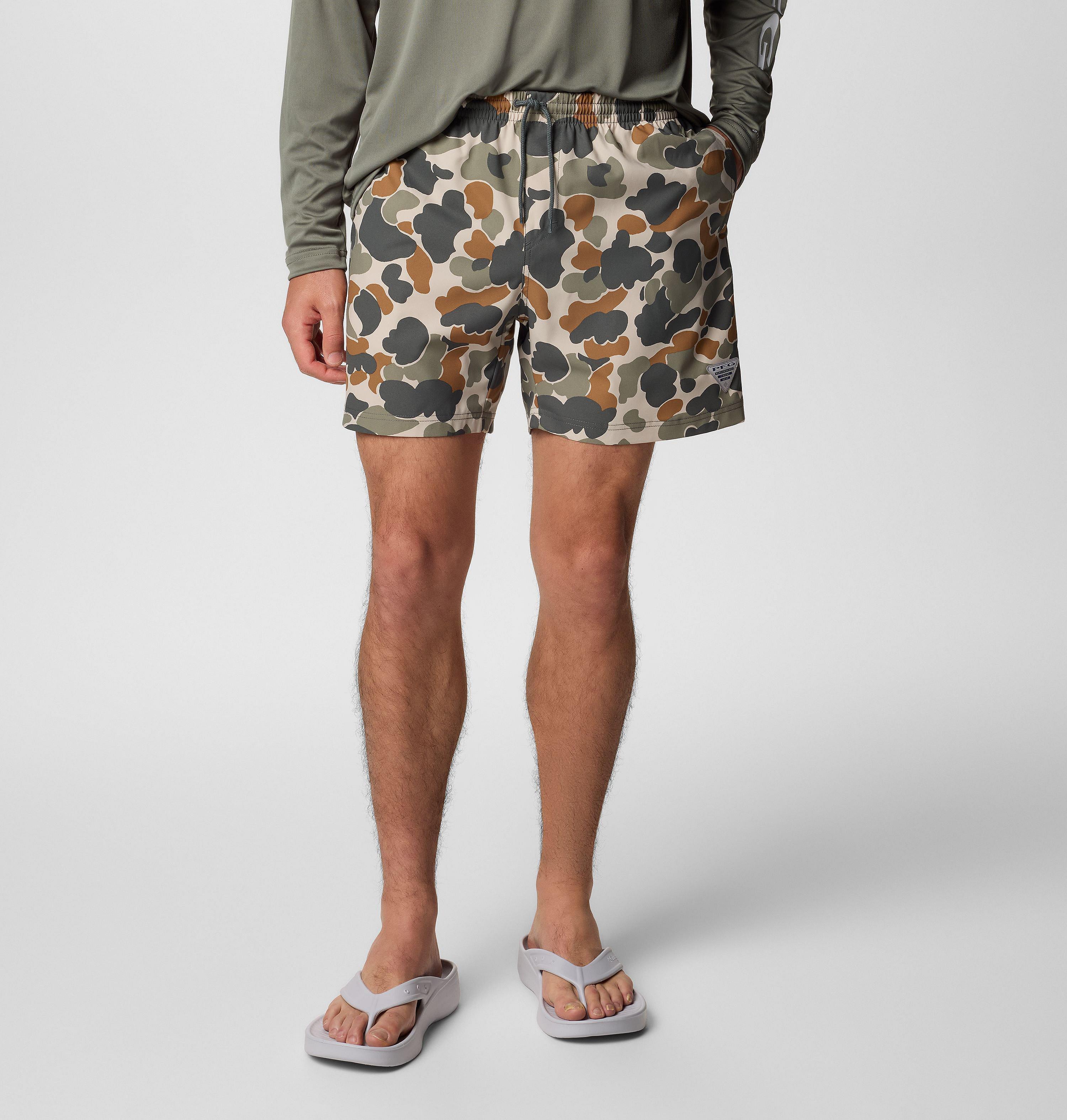 Columbia Men's PFG Rambler  Printed Water Shorts-