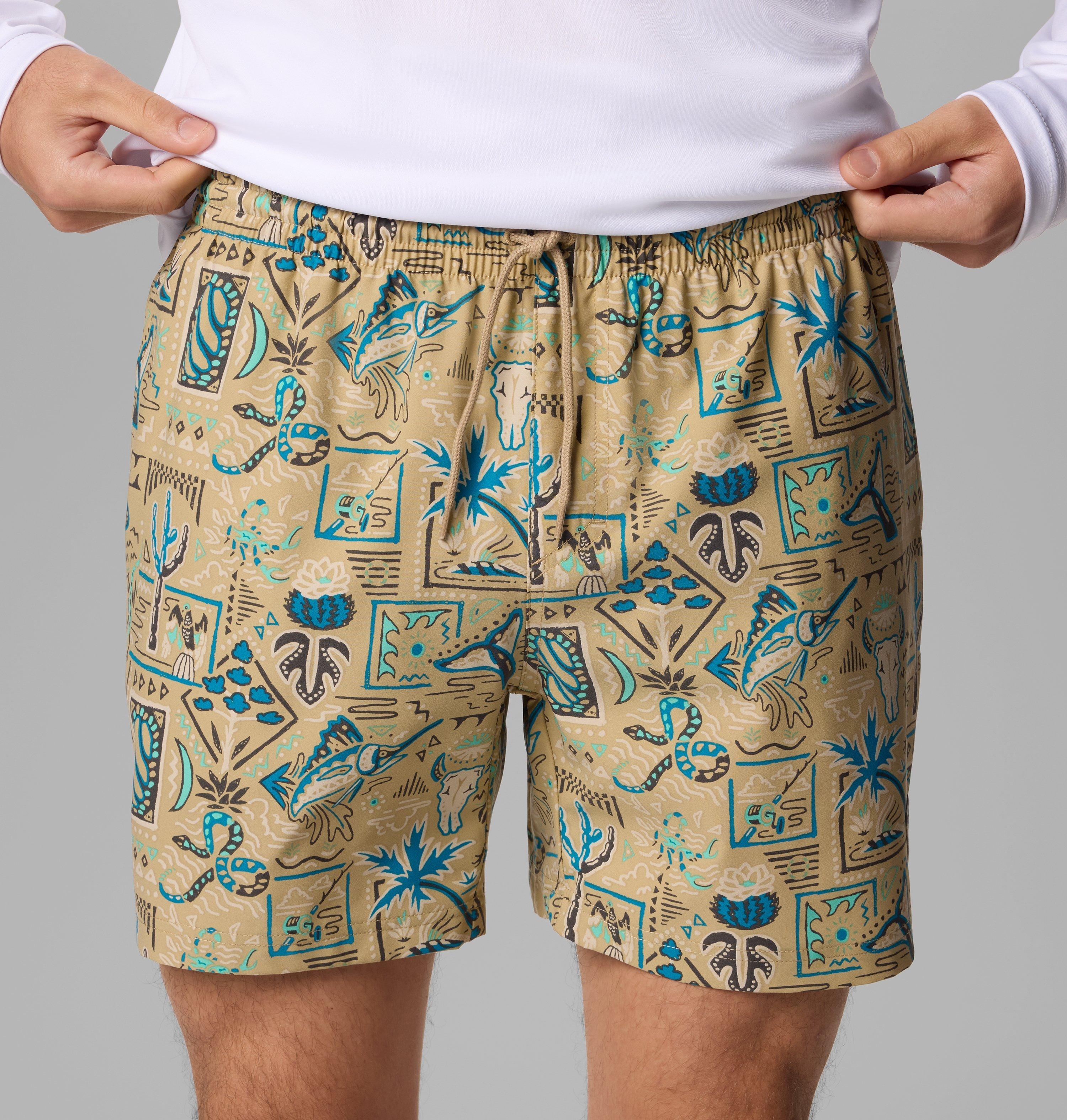 Men's PFG Rambler Printed Water Shorts 6