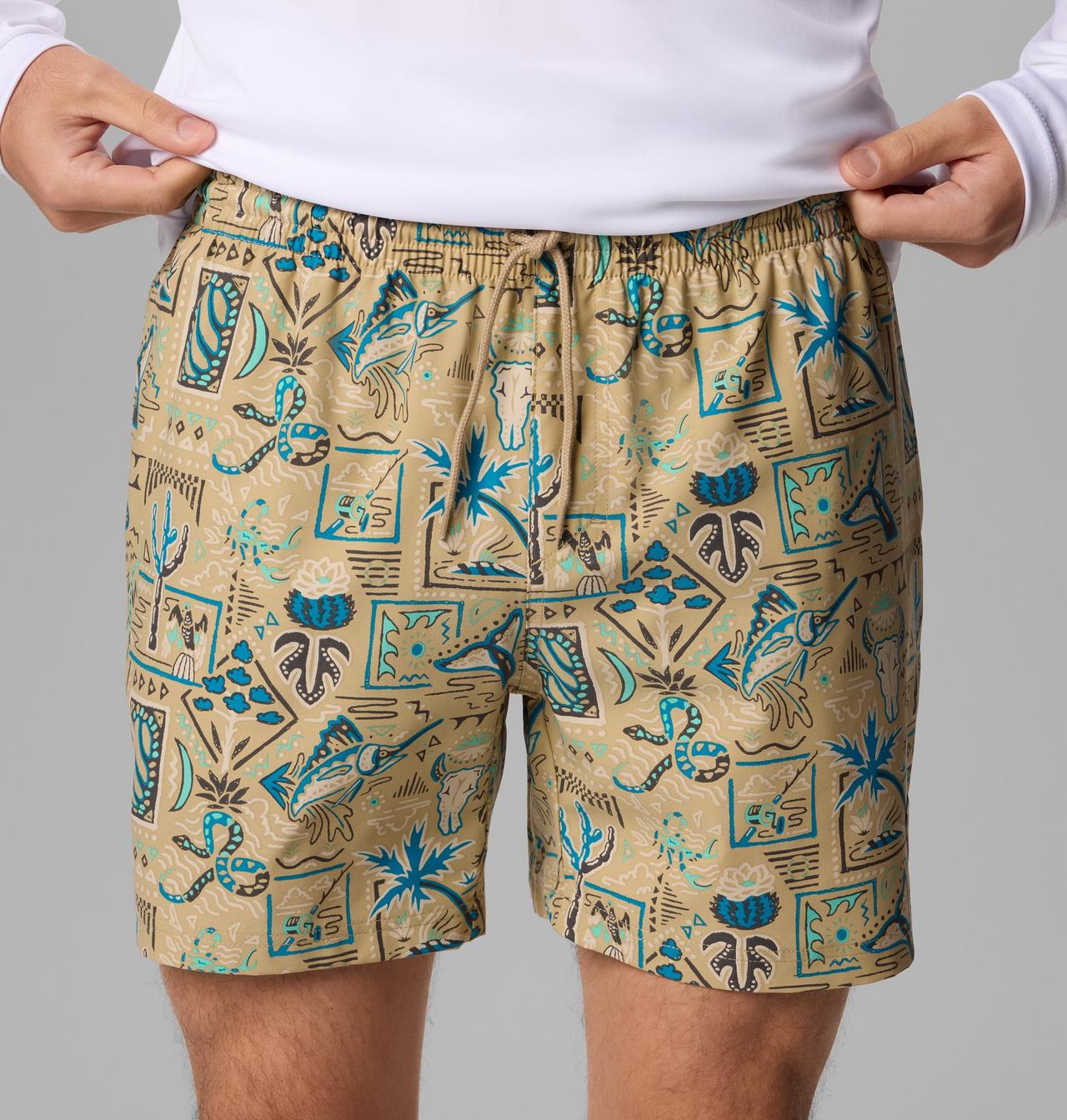 Men's PFG Rambler™ Printed Water Shorts 5