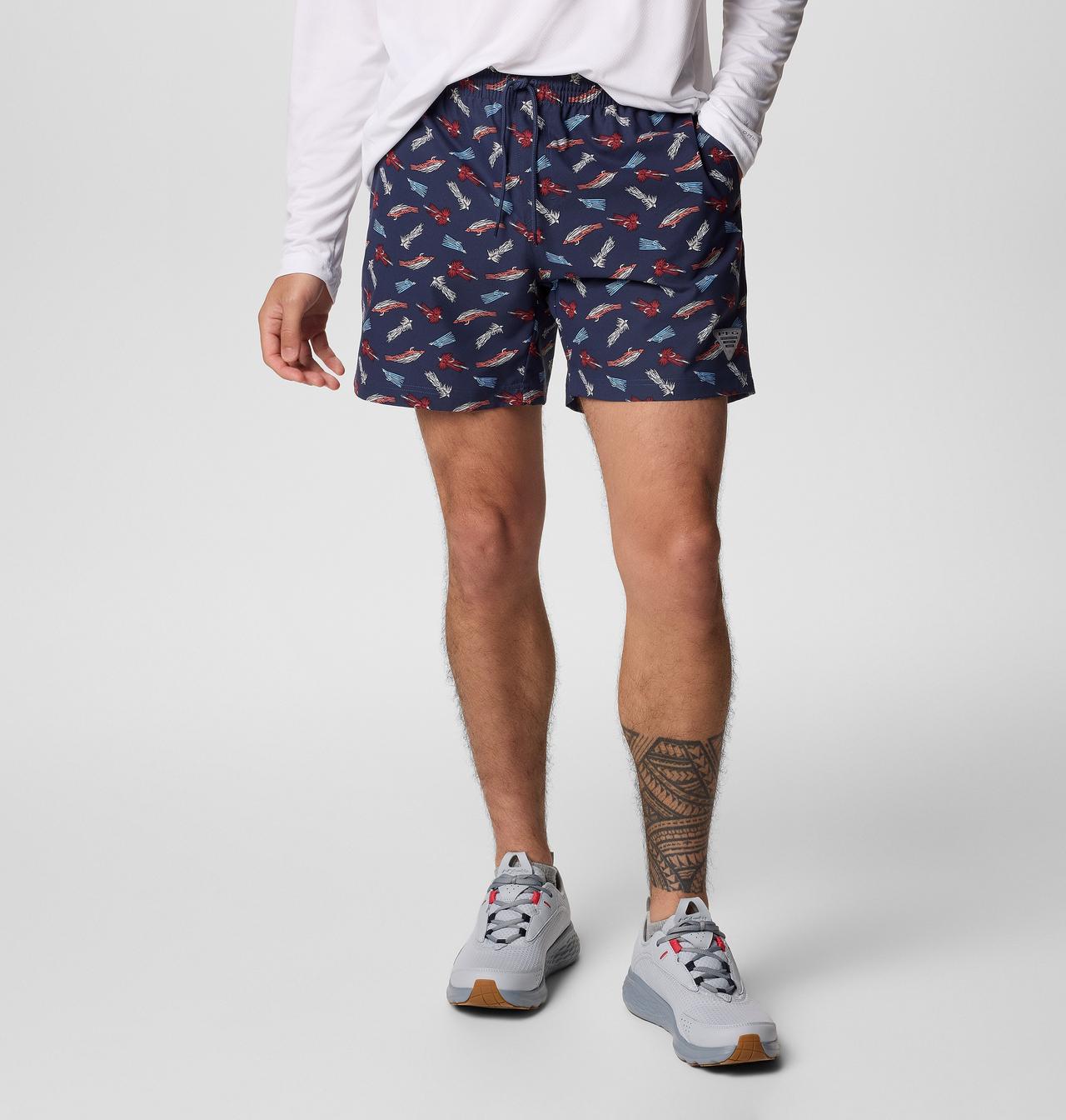 Men's PFG Rambler™ Printed Water Shorts | 466 | XL | 8 1