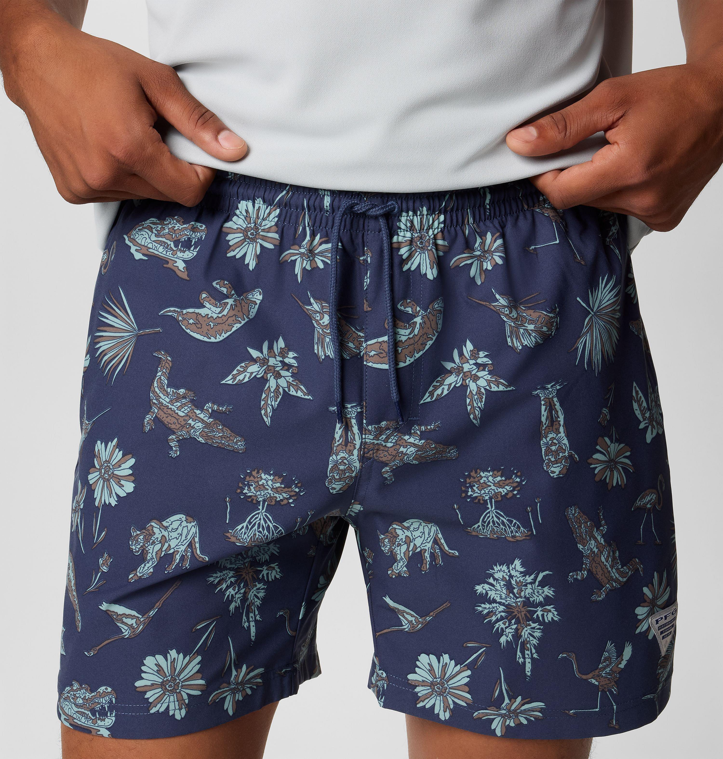 Men's PFG Rambler Printed Water Shorts 5