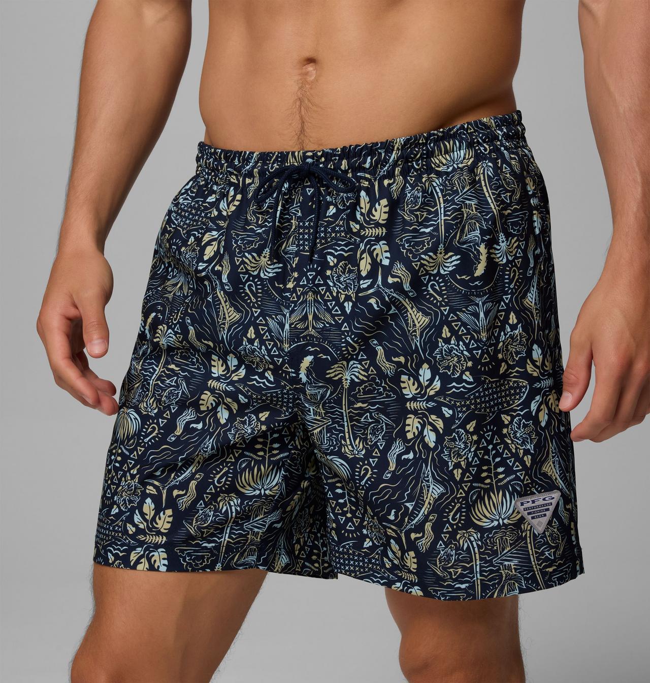 Men's PFG Rambler™ Printed Water Shorts | 474 | XL | 8 5