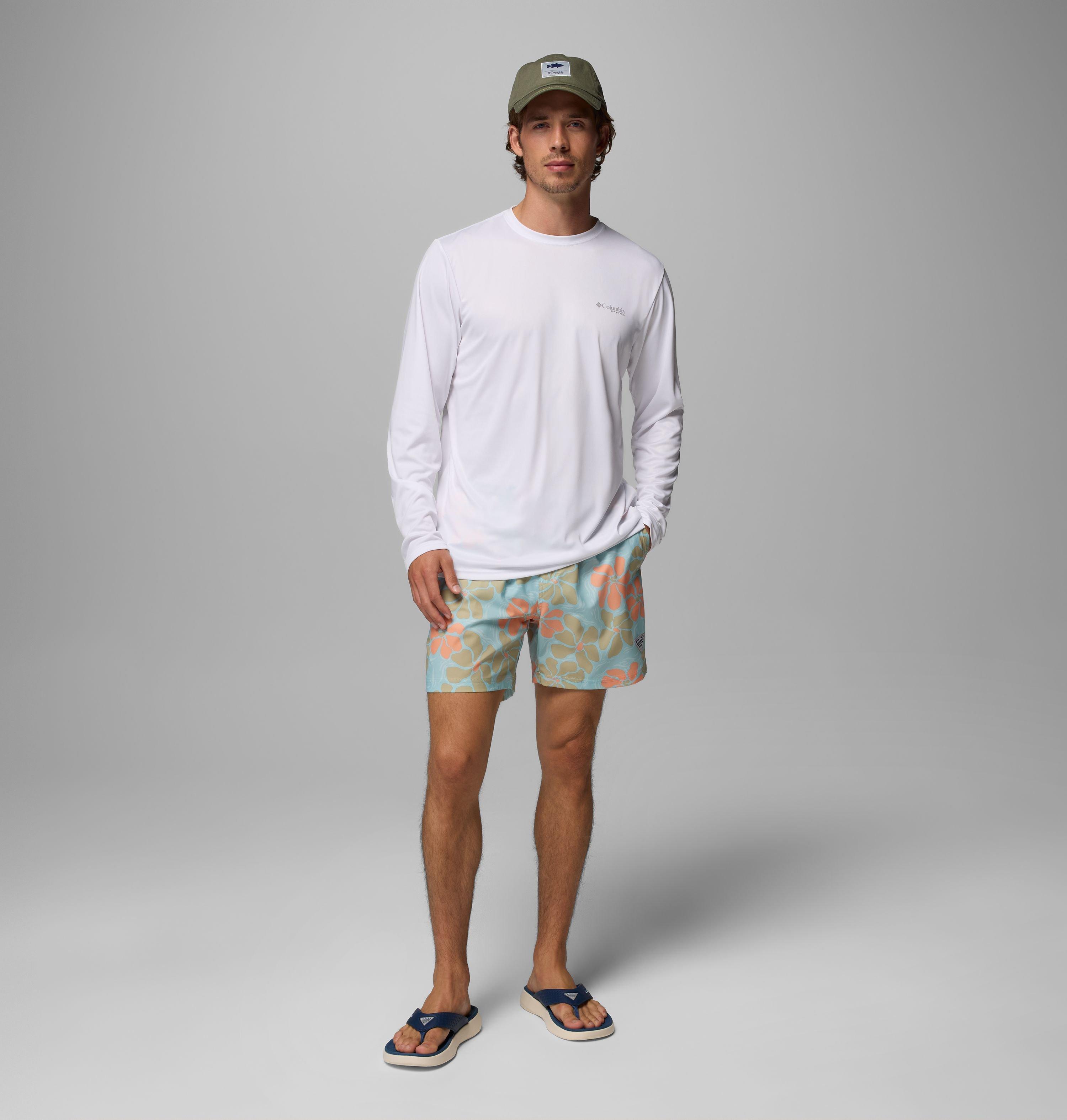Men's PFG Rambler Printed Water Shorts | 482 | M | 8 2