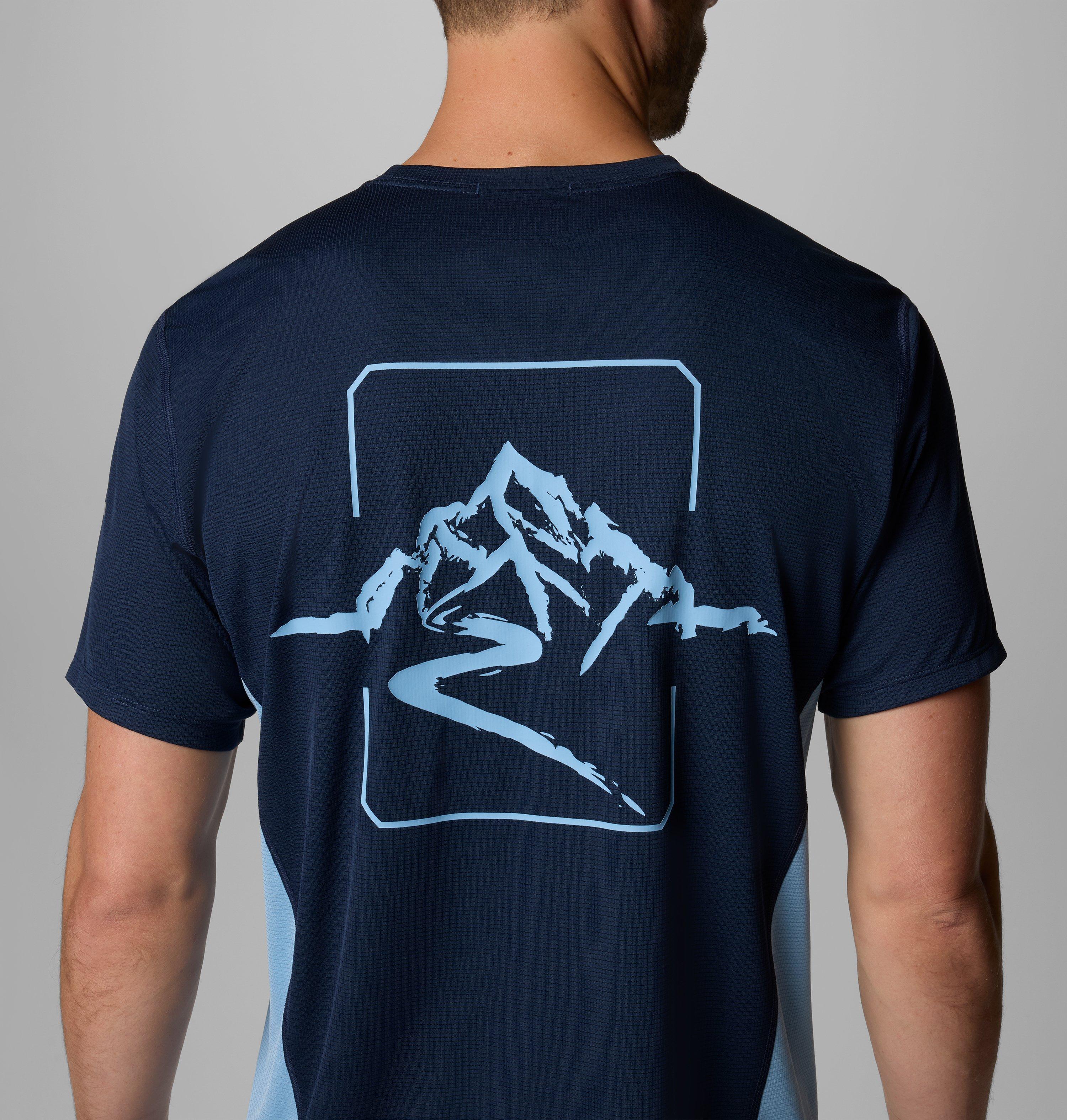 Men's Cirque River Pro Short Sleeve Graphic Crew Shirt 6