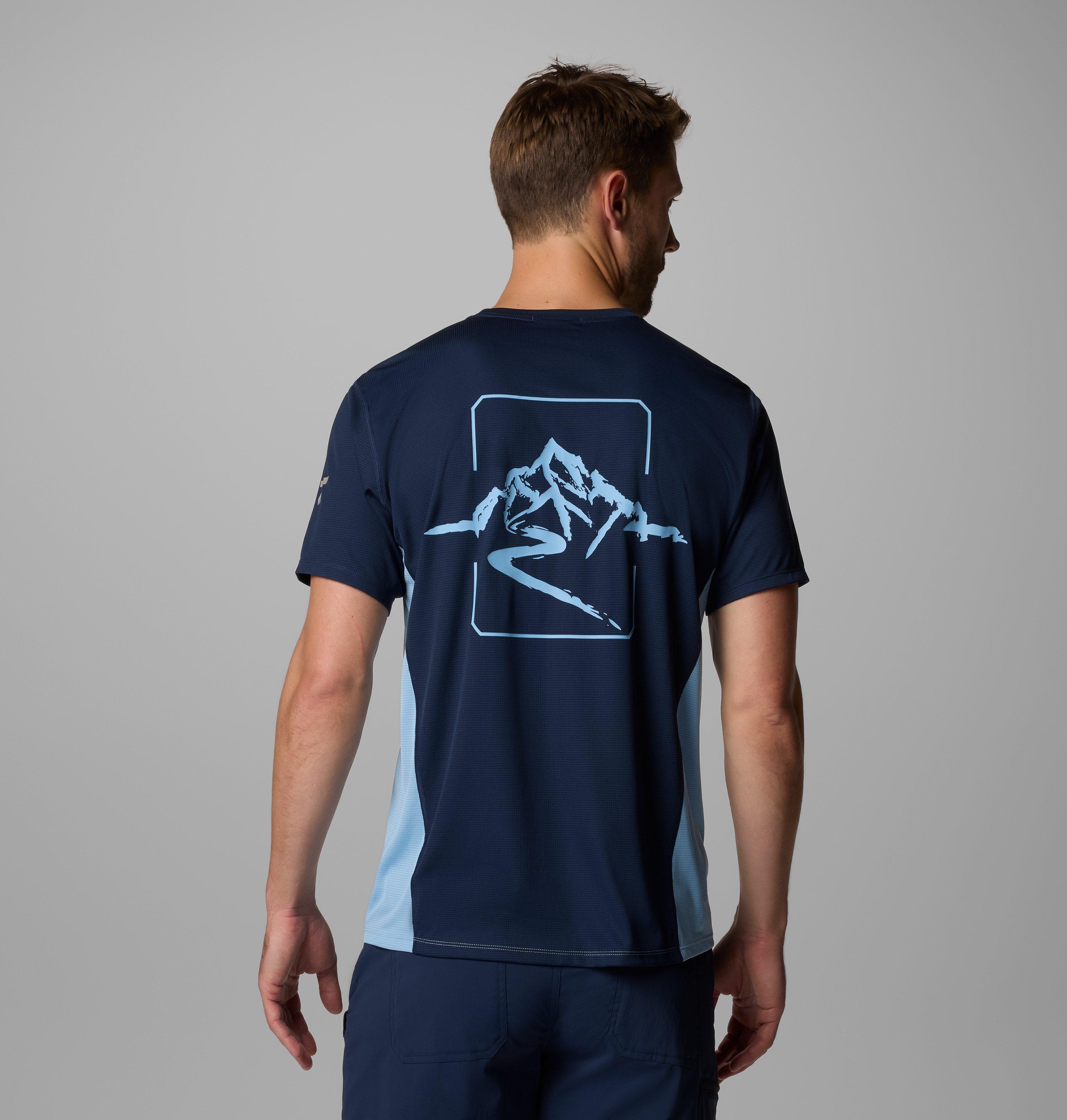 Men's Cirque River Pro Short Sleeve Graphic Crew Shirt 3