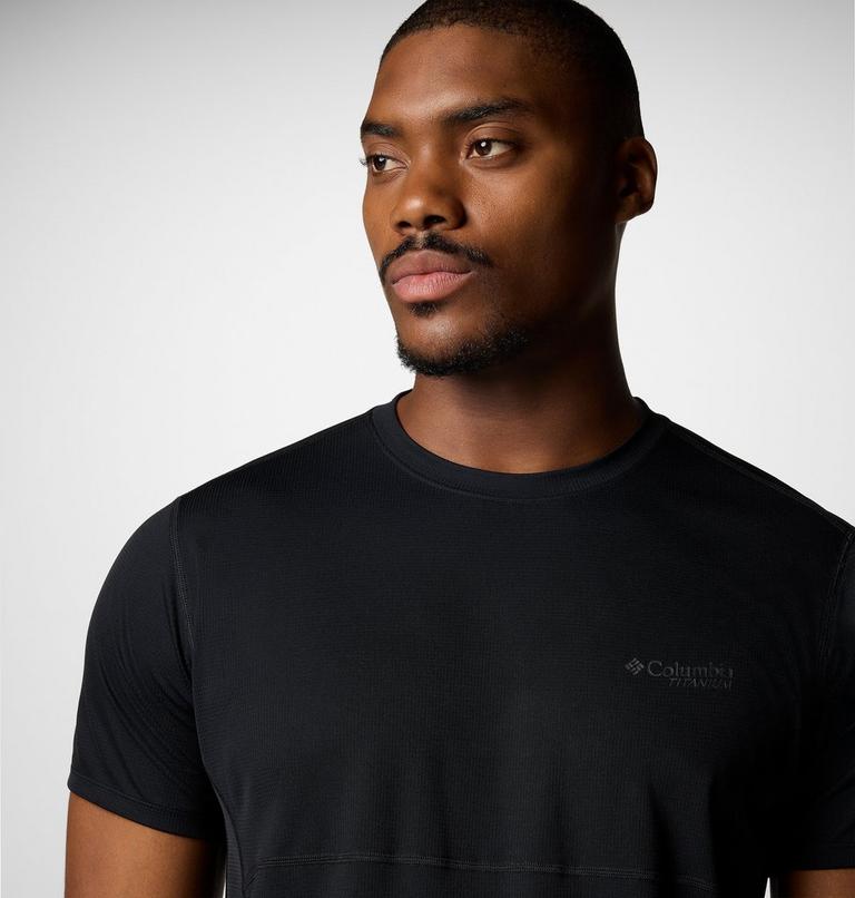 Men's Cirque River Pro Graphic Technical T-Shirt, Color: Black, image 4
