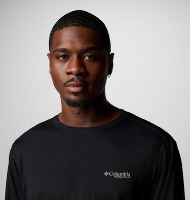 Men's Cirque River Pro Long Sleeve Technical T-Shirt, Color: Black, image 4