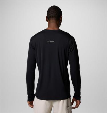Men's Cirque River Pro Long Sleeve Technical T-Shirt, Color: Black, image 2