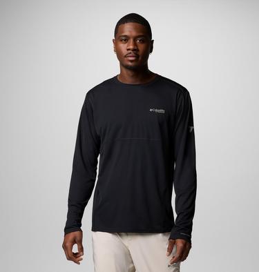 Men's Cirque River Pro Long Sleeve Technical T-Shirt, Color: Black, image 1
