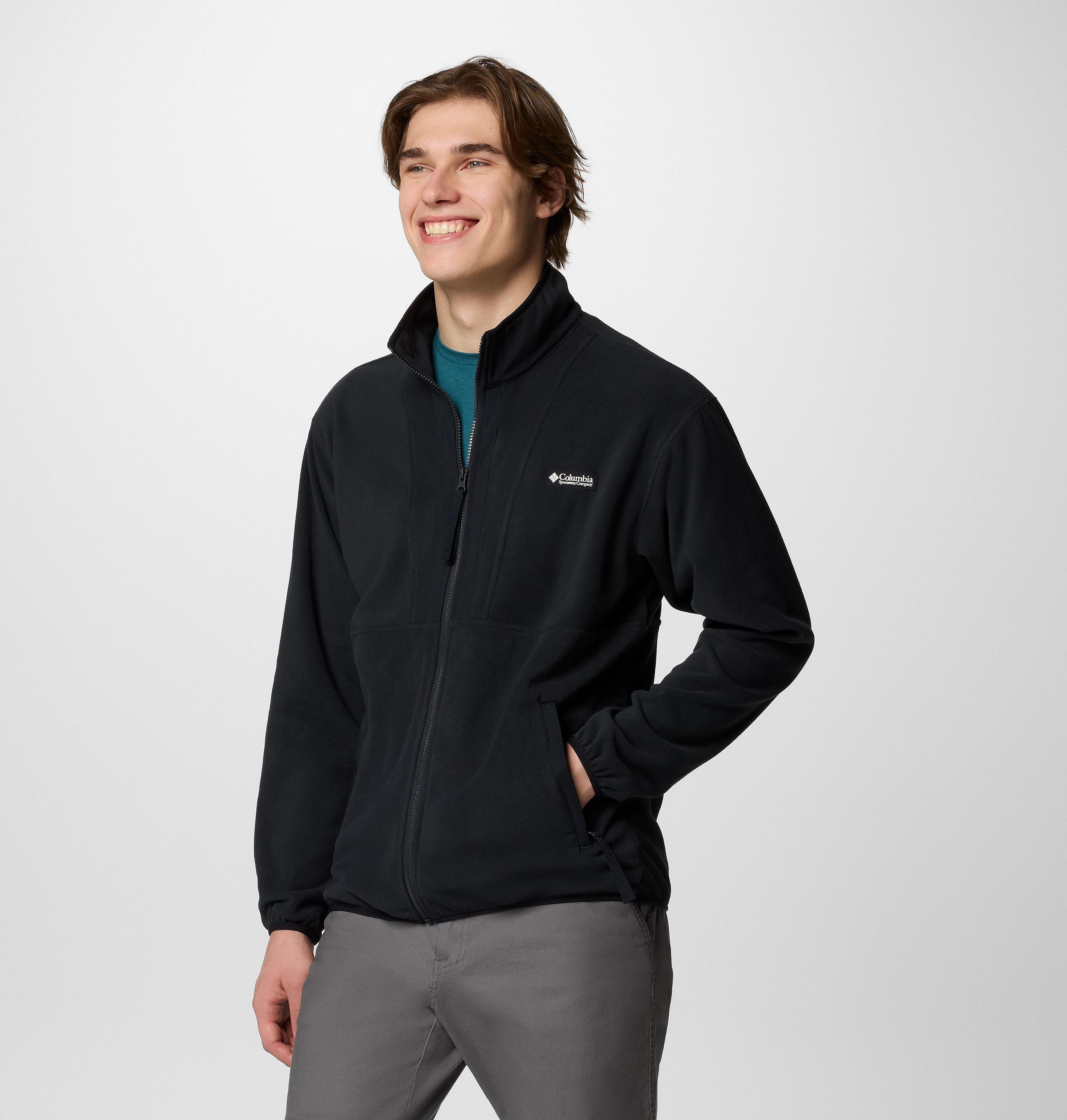 Men's Backbowl II Lightweight Full Zip Fleece Jacket 4