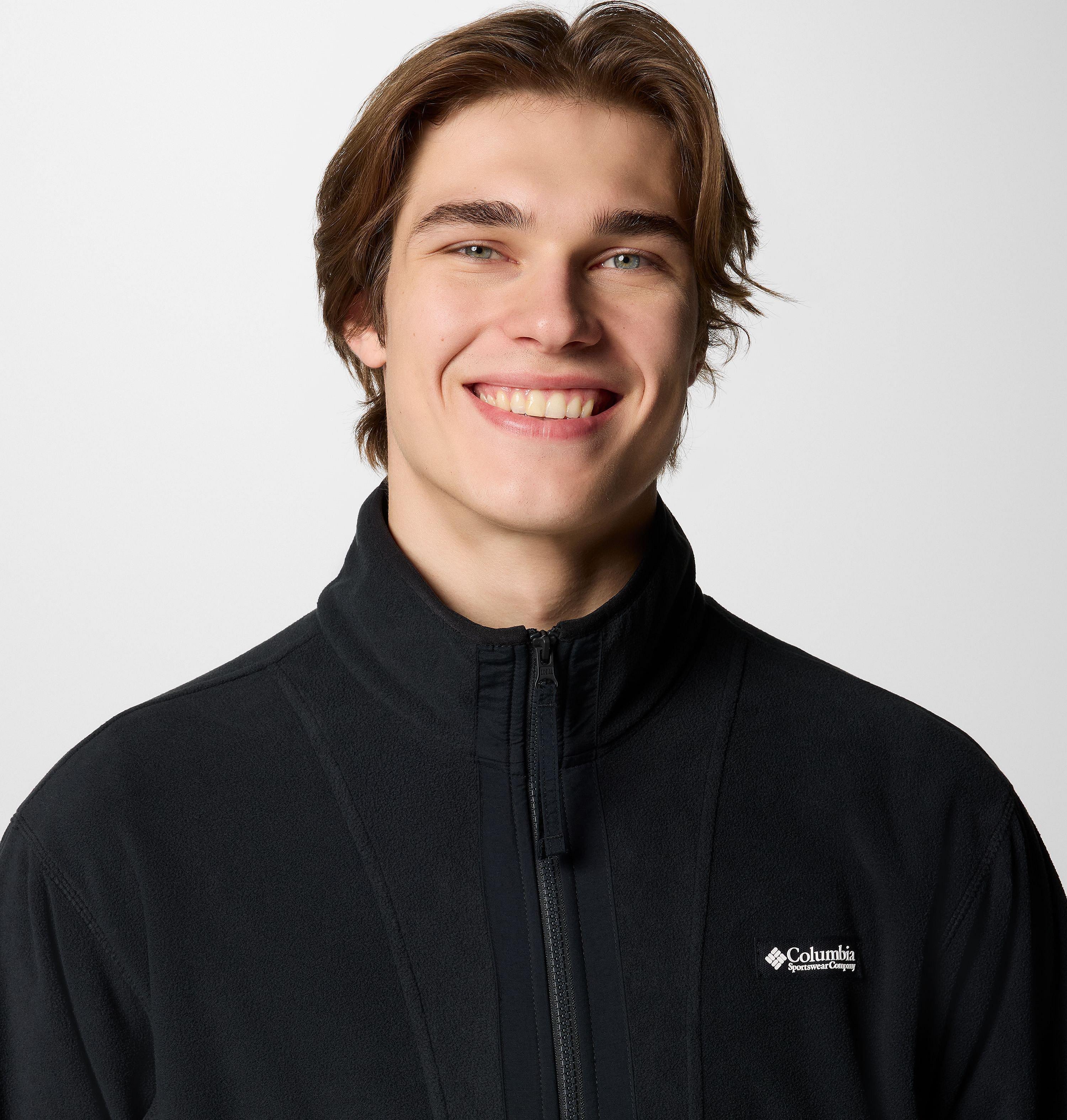 Men's Backbowl II Lightweight Full Zip Fleece Jacket 5