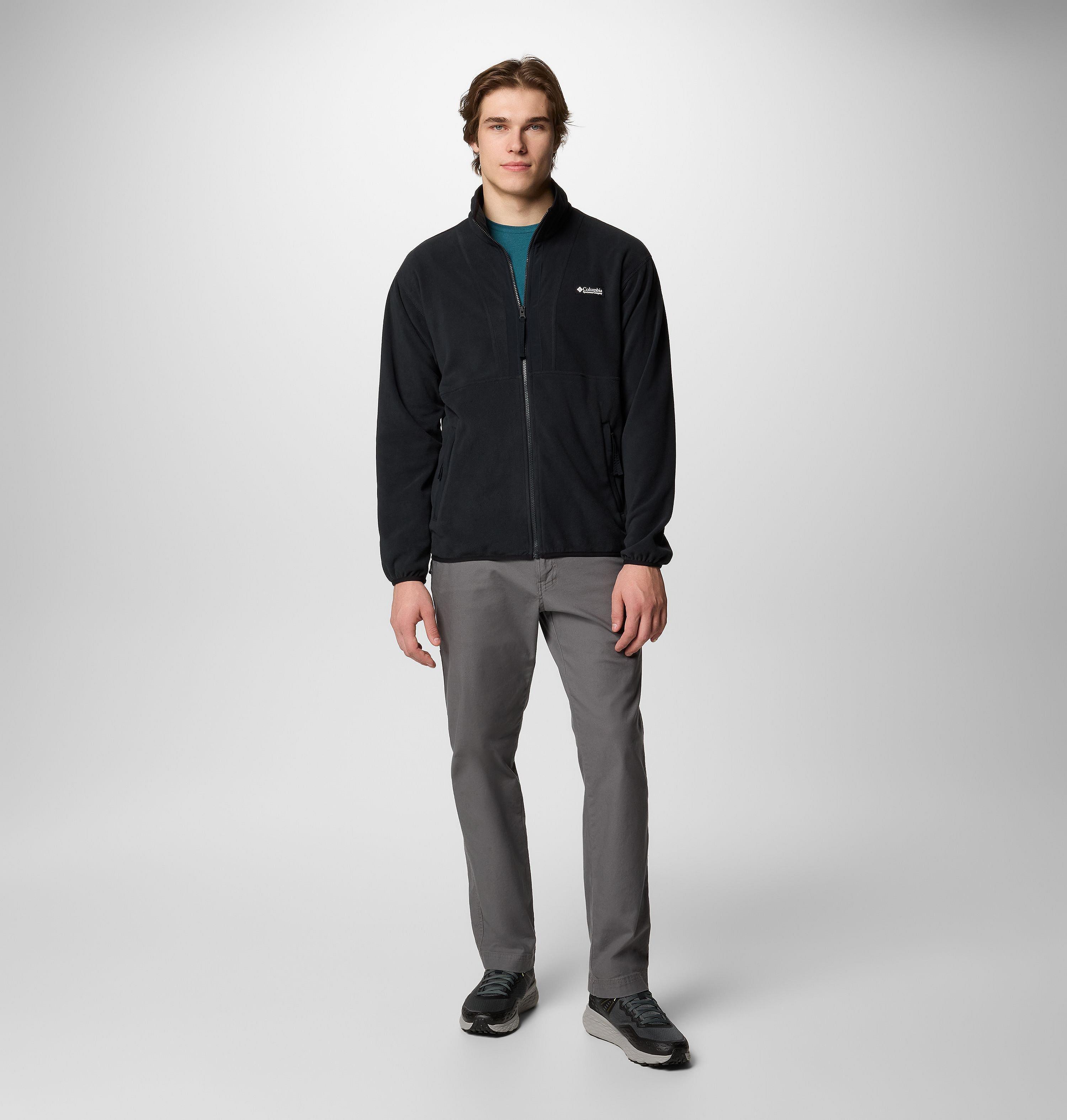 Men's Backbowl II Lightweight Full Zip Fleece Jacket 2