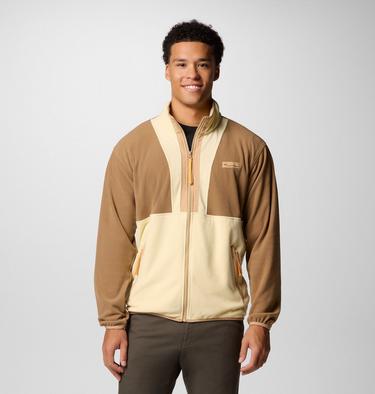 Men's Backbowl II Lightweight Fleece Jacket, Color: Delta, Lemon Wash, image 1