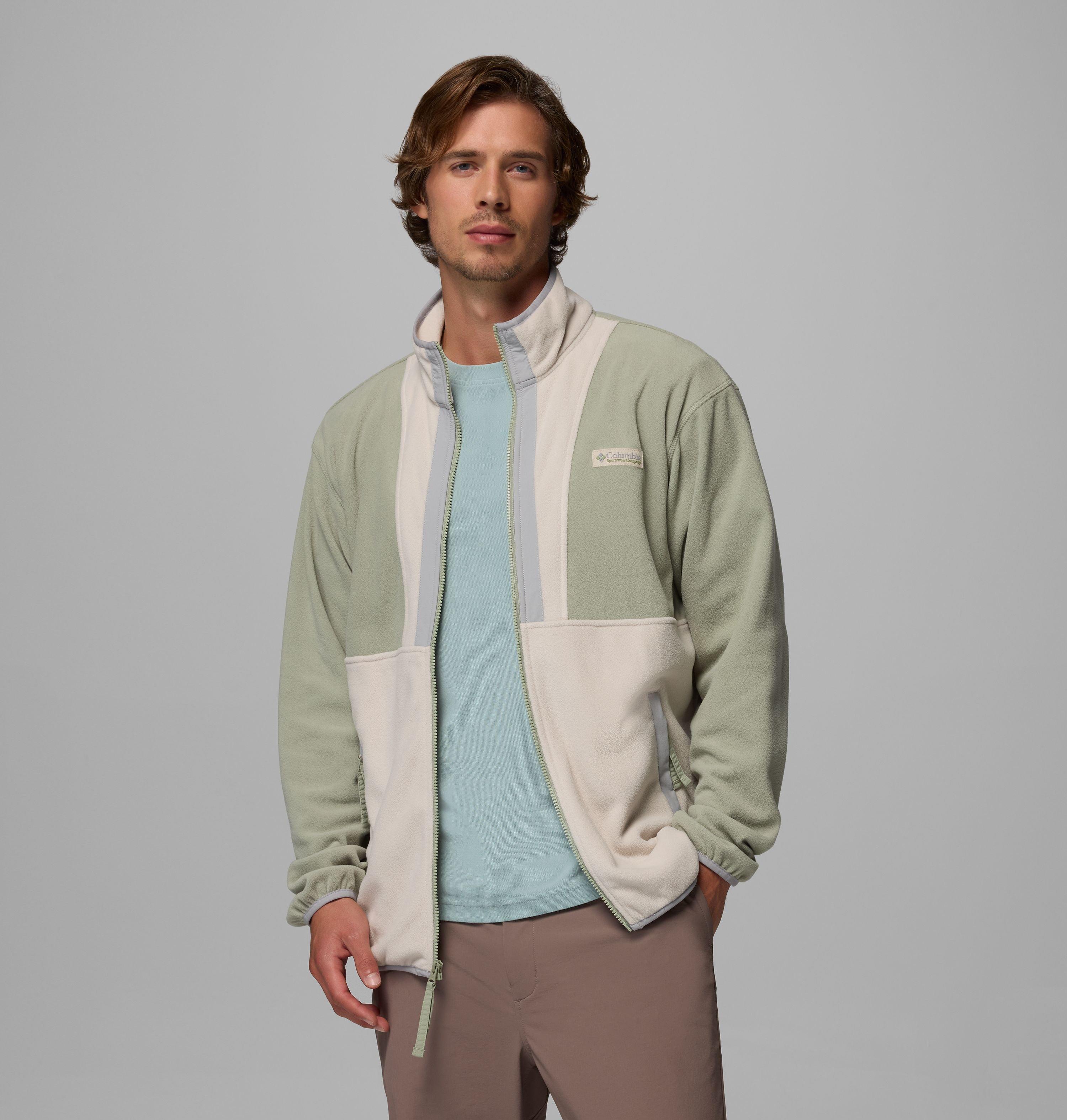Men's Backbowl II Lightweight Full Zip Fleece Jacket 5