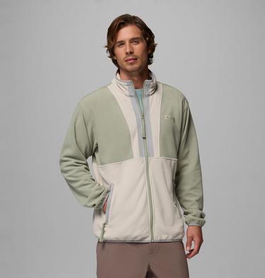 Men's Backbowl II Lightweight Fleece Jacket, Color: Safari, Dark Stone, image 3