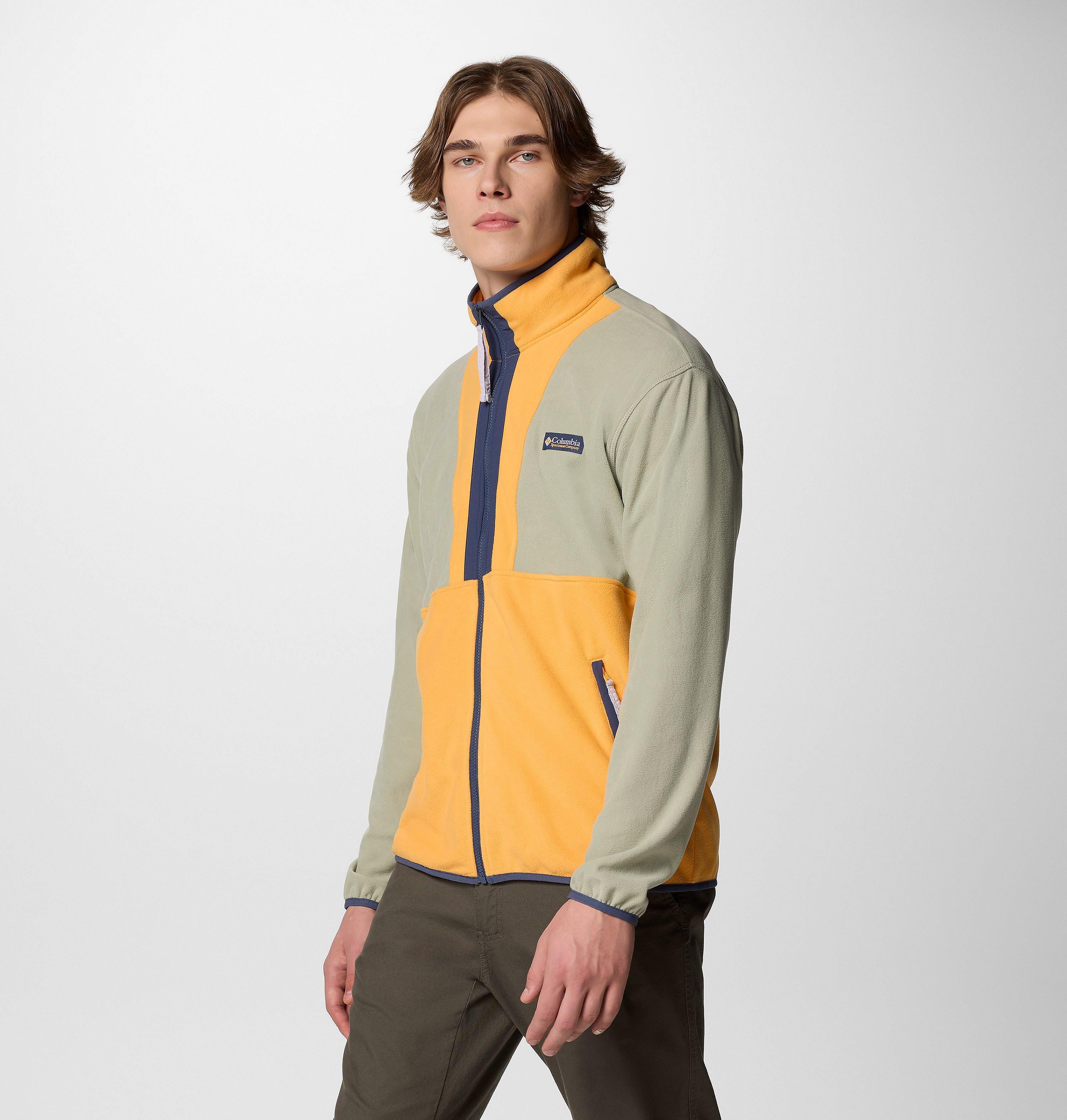 Men's Backbowl II Lightweight Full Zip Fleece Jacket 5