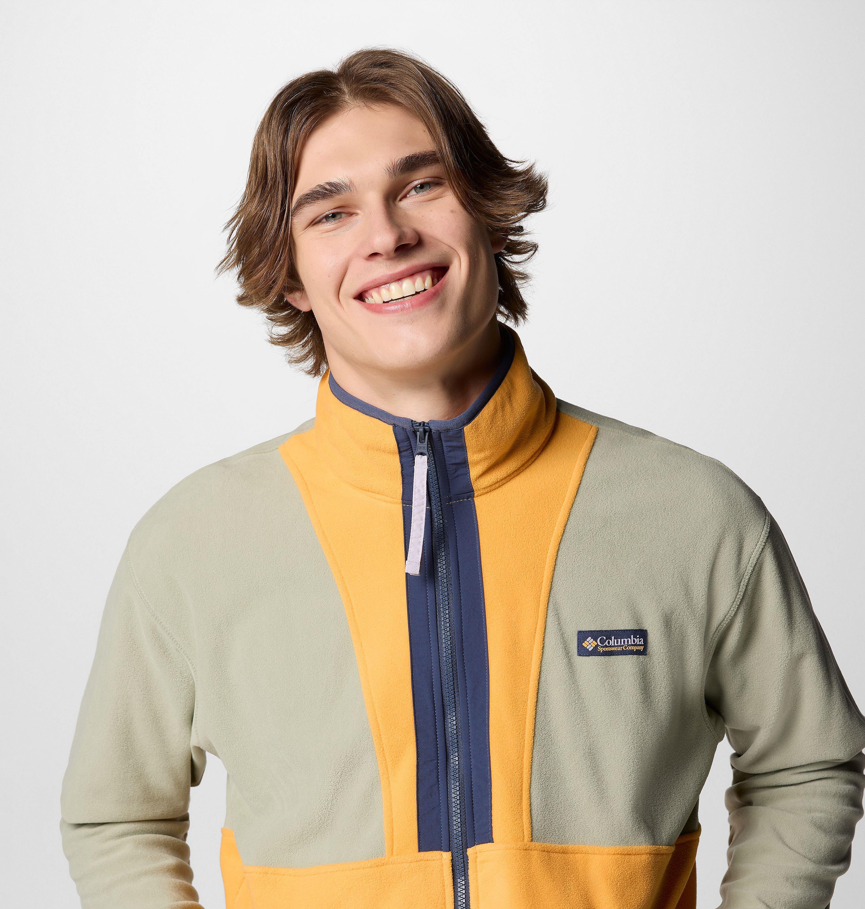 Men's Backbowl II Lightweight Full Zip Fleece Jacket 6