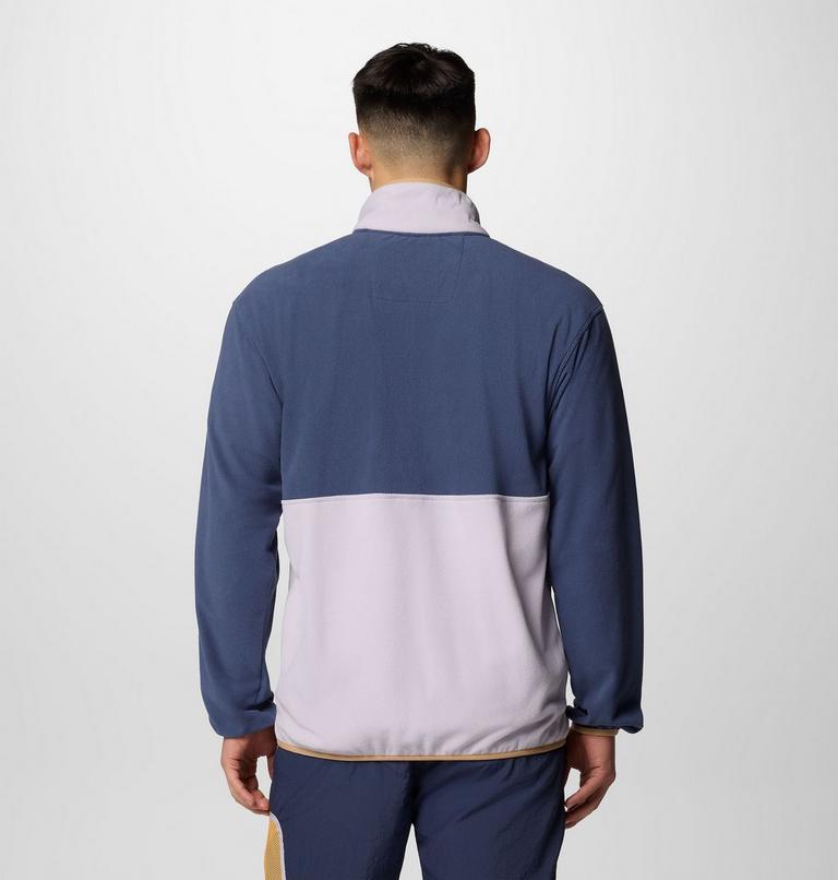 Men's Backbowl II Lightweight Full Zip Fleece Jacket, Color: Nocturnal, Lavender Pearl, image 3